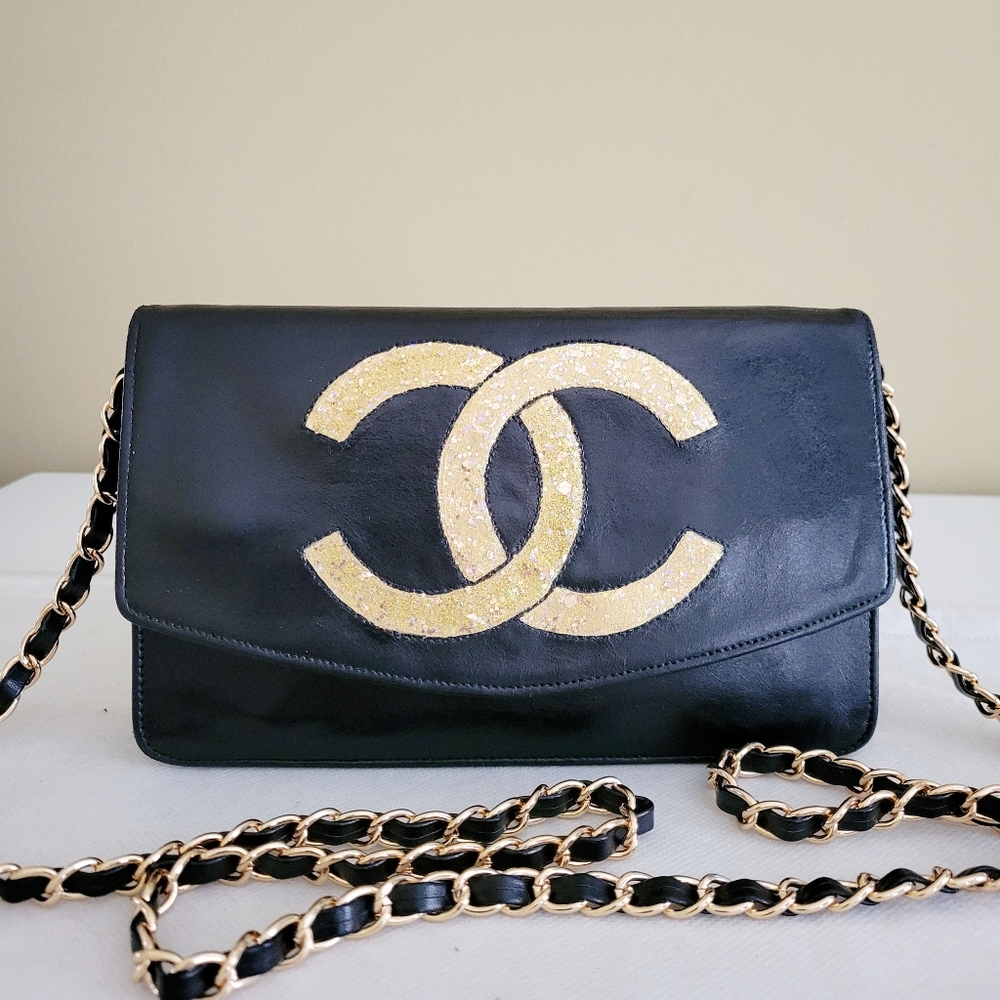 Chanel Timeless Clutch Wallet with Chain Crossbody